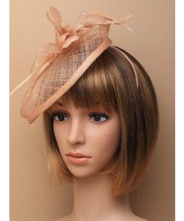 Arranview Jewellery Large peach fascinator on headband - Buy Online on GoSupps.com