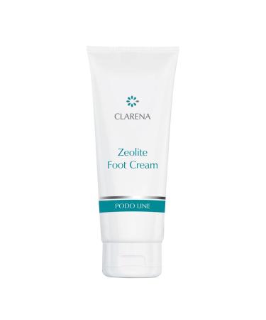 Clarena - Zeolite Foot cream Zeolite Foot Cream - Balsam for the care of horny and cracked foot skin - cosmetics for diabetics - promotes the regeneration of the skin - 100 ml -tube