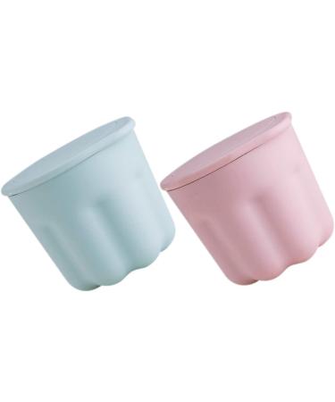 FRCOLOR 8 Sets Pp Washing Bowl Brush Cleaner Mat Brush Cleaning Pad Silicone Brush Cleaning Box Makeup Tool Cleaner Makeup Brush Makeup Cleaning Mat Brush Cleaning Mat Make up - Buy Online on GoSupps.com