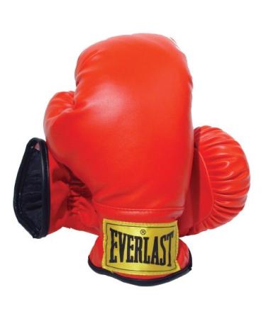 Everlast Laceless Gloves (Red, Small)