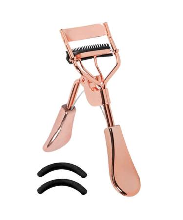 Buy Premium Metal Eyelash Curler with Comb & 2 Refill Pads - Perfect Eye Makeup Tool for Women & Girls - Buy Online on GoSupps.com