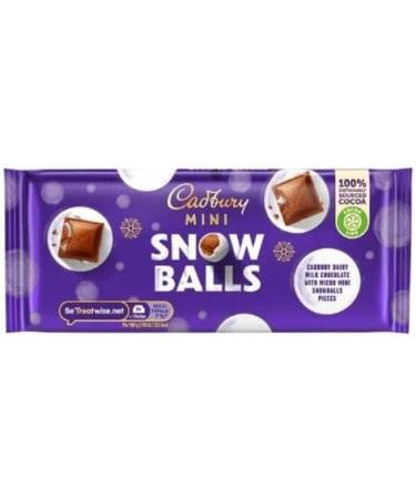 Mini Snowballs Tablet 15 x 110g Delicious Tasty And Twisty Treat Gift Hamper For Birthday Christmas - Buy Online on GoSupps.com