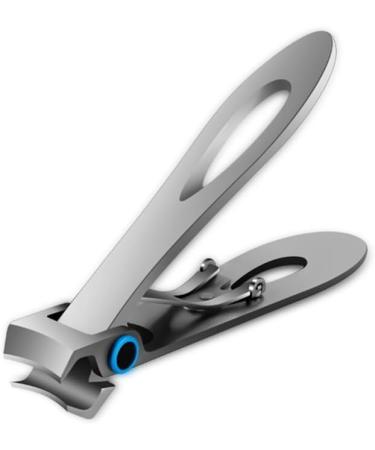 Kquepo 2 Pieces Large Mouth Nail Clippers Thick Nail Cutter Stainless Steel Professional Nail Tool with Large Mouth Silver - Buy Online on GoSupps.com
