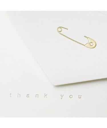 Crane & Co. Diaper Pin Thank You Note (CT1337) - Pack of 10 - Buy Online on GoSupps.com