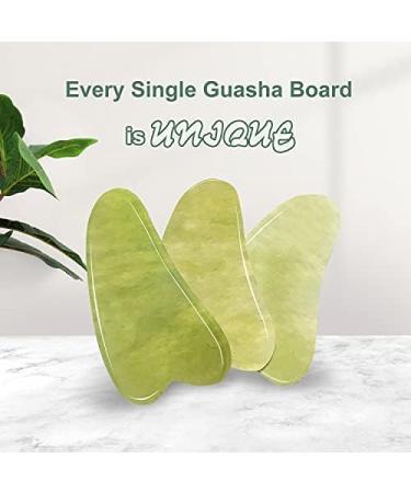 Premium Natural Jade Gua Sha Facial Tools for Face & Body | Enhance Your Beauty Ritual - Buy Online on GoSupps.com