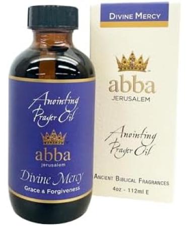 ABBA Oil Divine Mercy 2oz Bottle ANOINTING Prayer Oil in Gift Box - ABBA Jerusalem (Blend of Sweet Olive Flowers Orange Citrus & Biblical Herbs and Spices) - Buy Online on GoSupps.com