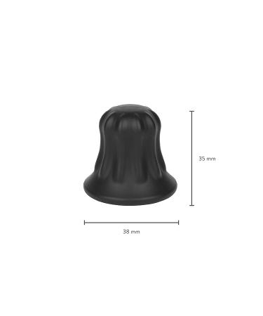 Pony Puffin Onyx | Volumizing Braid Tool - Vegan & Latex-Free | Made in Germany | Perfect for Dark Hair | Elevate Your Style - Buy Online on GoSupps.com