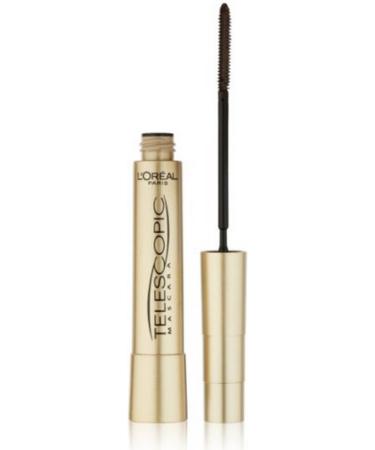 L'Oreal Paris Telescopic Mascara Blackest Black 910 0.27 oz (Pack of 3) black 0.27 Fl Oz (Pack of 3)