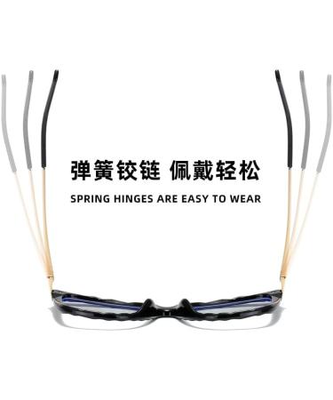 SERONI Cat Eye Blue Light Blocking Glasses for Men & Women - TR90 Metal Temples Anti UV Ray 60mm Red Frames - Buy Online on GoSupps.com