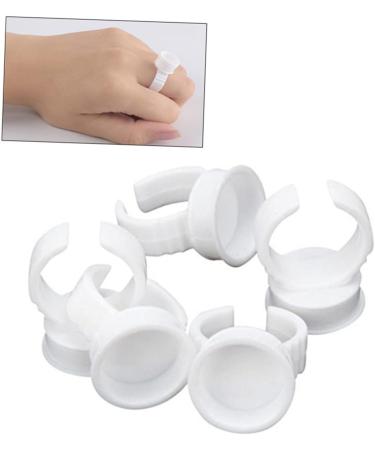 POPETPOP 100 Pairs Eyebrow Brush Eyelash Mascara LintFree Eye Pad Tool Eyeshadow Women Eyelids Glue Holder Tools for Women Cosmetics Artificial Sticker Ms - Buy Online on GoSupps.com