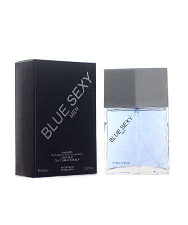 Blue Sexy Men 3.3 Ounces Eau de Toilette Spray