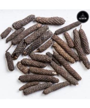 Naturevibe Botanicals Long Pepper Whole (100gm) - Authentic Indian Spice - Buy Online on GoSupps.com