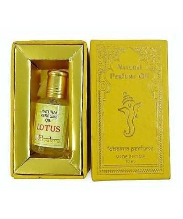 Chakra Lotus Perfume Oil 10ml | Natural Alcohol-Free Attar | Long-Lasting Unisex Fragrance | Roll-On Perfume for Men & Women