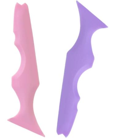  FRCOLOR FRCOLOR 10pcs Silicone Beauty Ruler Winged Tip Silicone Mascara Applicator Eyelash Aids Girls Eyelash Protectors Eye Beauty Silicone Eye Shadow Pencil Multifunction - Buy Online on GoSupps.com