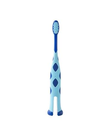 Baby toothbrush cute giraffe children who train toothbrush soft stand-brush-dental ornate oral care-occasional color practical and popular