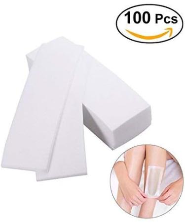 Professional Hair Removal Set - Wax Roller 100g Thermal Wax 5 Wood Spatulas & 100 Paper Strips - Lavender Color - Buy Online on GoSupps.com