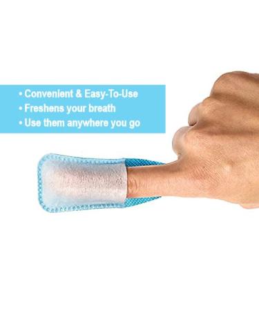 Niusmile Finger Teeth Wipes | Disposable Oral Brush Ups 24 Count Pack | Latex Free Mint Flavor - Buy Online on GoSupps.com