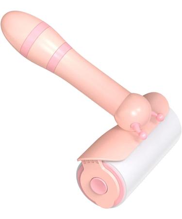 Lint Remover Roller - Portable Pet Hair Remover with Strong Stickiness & Ergonomic Handle | Reusable Pink Lint Roller for Clothes Sofa Bed Carpet & Car Seat - Buy Online on GoSupps.com