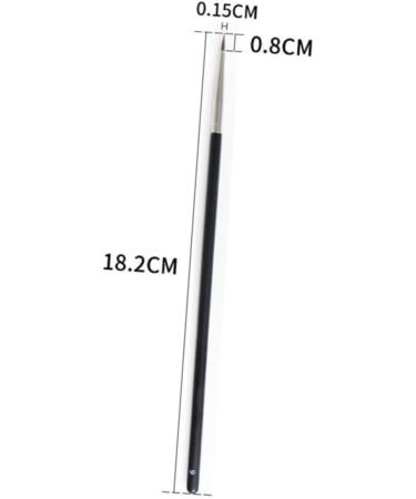 BIUDECO 2pcs Eye Makeup Tools Makeup Brush Cosmetic Horsehair Eyeshadow Crease Brush Eyeliner Brush - Buy Online on GoSupps.com