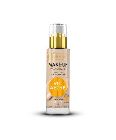 BIELENDA MAKE-UP ACADEMIE Liquid Foundation with vit. A+C+E Natural 30 ml - Buy Online on GoSupps.com
