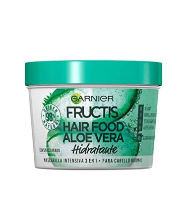 Garnier Fructis Aloe Vera Hair Food 3 in 1 hydrating Mask for normal to dry hair 390ml - Buy Online on GoSupps.com