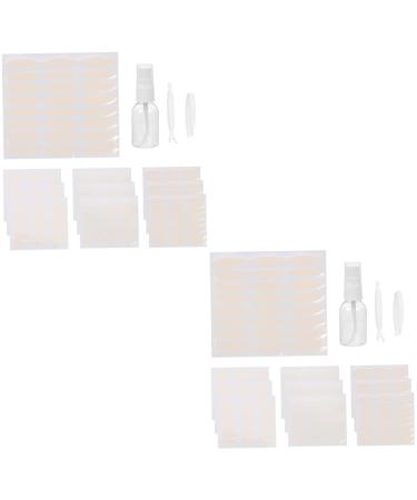 Beavorty 6 Sets Double Eyelid Sticker Eyelid Lifter Strips Lift Strips Stickers Girl Eyelid Stickers Lace Net Eyelid Strips Invisible Instant Eyelid Lifter Self-Adhesive Beauty Stickers