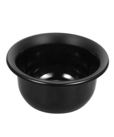 1 x shaving soap peel for men plastic reusable shaving cup smooth shaving cup bowl for shaving soap and cream black