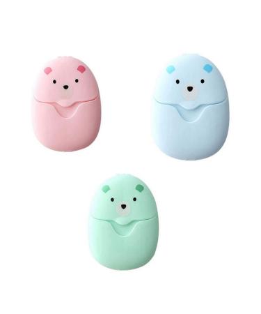Paper Soap Sheets Mini Hand Soap 150 Sheets Disposable Portable Travel Paper 3 Boxes
