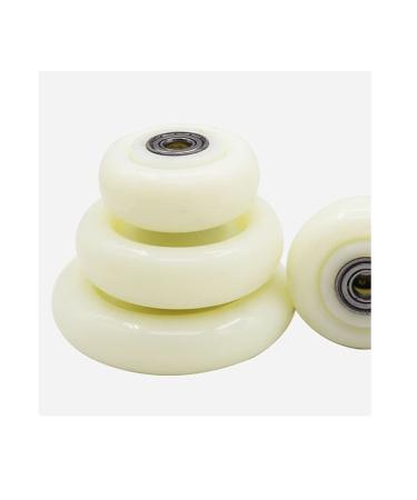 3/4/5 Inch Single Wheel White Nylon Wheel Universal Wheel Racking Equipment Wheel Industrial Plastic Universal Wheel Caster 4Pcs (Size : 5 inch-12mm) - Buy Online on GoSupps.com