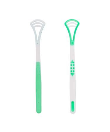 8 Pack Double-Sided Tongue Scraper Plastic Cleaner for Bad Breath Reduction - Oral Care Tool - Buy Online on GoSupps.com