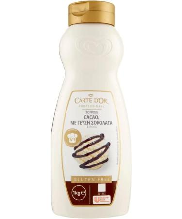  Italian Gourmet E.R. Carte d'Or Topping Cioccolato Set of 6 Sweet Sauces Chocolate Flavour for Cake Decorating and Ice Cream 1kg + Gourmet Polpa di Pomodoro Italian Box 400 g - Buy Online on GoSupps.com