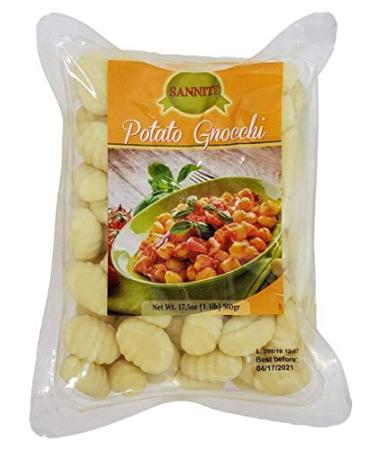 Sanniti Potato Gnocchi, 1.1 lbs (Pack of 4)