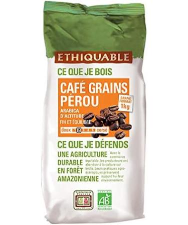 ETHIQUABLE - Peruvian Coffee Beans 1Kg - Buy Online on GoSupps.com