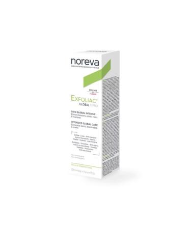 Noreva Brand Exfoliac Global X-Pro Intensive Cream for Skin 30 ml - Soothes Pimples Rebalances Exfoliates Reduces Sebum Production & Provides Long-lasting Hydration