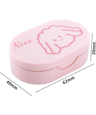 5 Pack Contact Lens Cases - 4 In 1 Travel Box with Mirror & Tweezers for Outdoor & Daily Use - Buy Online on GoSupps.com