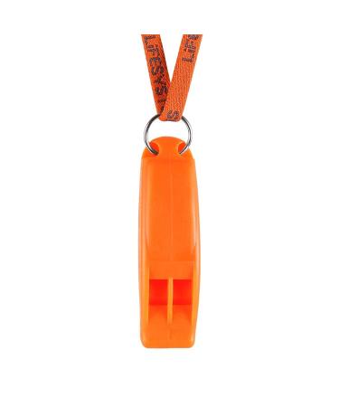 Lifesystems safety and emergency whistle with lanyard for outdoor activities mountaineering boating and signaling