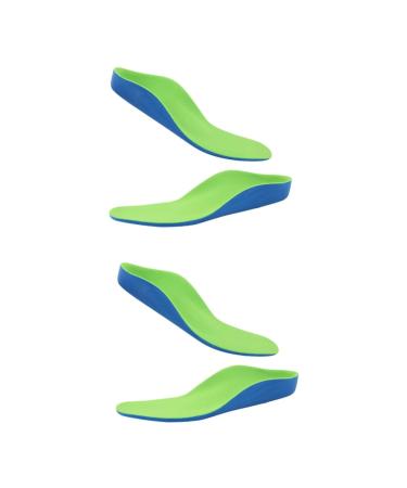 Mobestech 2 Pairs Orthotic Sports Insole Foot Care Inserts Sueding Comfortable Insole Sole Insoles Children Breathable Insoles Breathable Orthotics Insoles Sole of Foot Girl Child