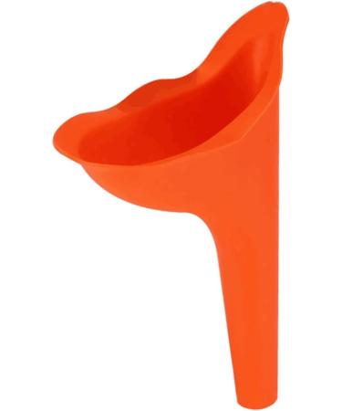 Portable Urinals 1pc Portable Women Camping Urine Device Funnel Urinal Female Soft Travel Urination Toilet Women Stand Up Pee Portable Urinal for Men Women (Color : Orange) - Buy Online on GoSupps.com