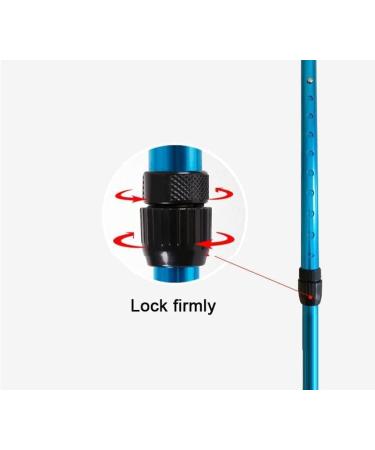 Foldable Underarm Crutches Adult Height Adjustable Crutches Ergonomic Axillary Rest and Grip Applicable Height 4' 2'' 6' 4'' - Buy Online on GoSupps.com