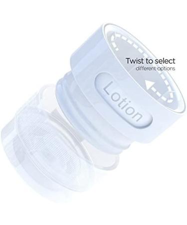 Leak Proof Travel Bottles Set - TSA Approved Containers for Toiletries in Quart Bag - 3oz 4pc White/Blue/Green/Orange - Buy Online on GoSupps.com