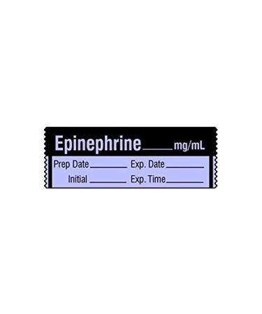 Vasopressor Medication Label Tape EPINEPHRINE_mg/mL