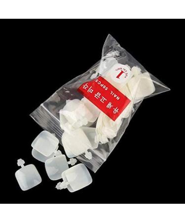 DNHCLL 600 PCS 12 Sizes False Toenails Full Cover - Natural Acrylic Toenails for Nail Salons and DIY Nail Art - Buy Online on GoSupps.com