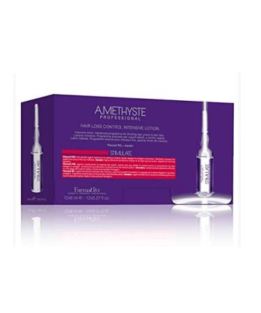 FARMAVITA AMETHISTE STIMULATE HAIR LOSS CONTROL INTENSIVE LOTION 12 x 8 ml ampoules hair loss control