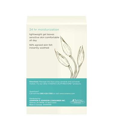 Buy Aveeno Calm + Restore Oat Gel Moisturizer 1.7 oz - Fragrance Free Hydration - Buy Online on GoSupps.com