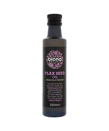 Biona Organic Cold Pressed Flax Seed Oil - 250ml