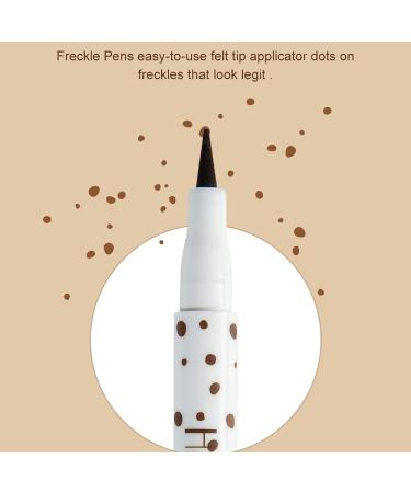 AKARY Freckle Pen - Professional Waterproof Concealer for Natural and Lifelike Freckles - Long-Lasting and Soft Makeup Pen in Light Brown - Buy Online on GoSupps.com