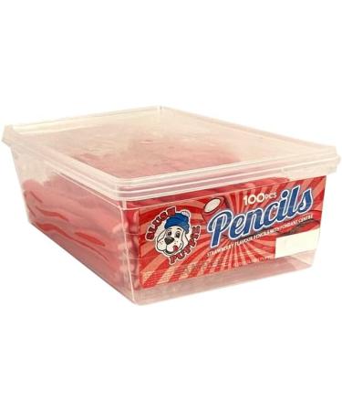 Slush Puppie Strawberry Flavour Candy Pencils Sweets Rose Confectionery 12g (Pack of 30) - Buy Online on GoSupps.com
