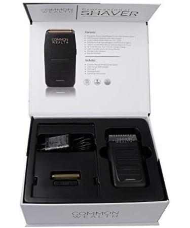 Common Wealth Professional Cordless Shaver - Hypoallergenic Foil Trimmer for Bump-Free Beard Shaping & Tapered Fades | CWPS26 - Buy Online on GoSupps.com