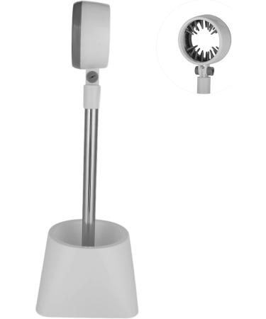 Blow Dryer Holder Hair Dryer Stand Wear Resistant for Pet Grooming for Hairdressing (Without Flowers) White without flowers - Buy Online on GoSupps.com