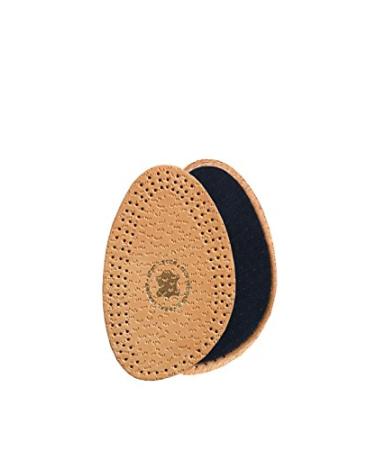 Kaps Halfix Half Insoles - Comfortable Premium Tan Leather & Latex L8-9 US / 39-40 EUR Beige